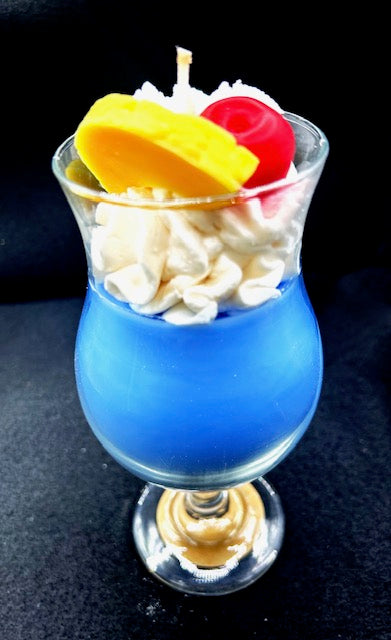 12oz Blue Hawaiian Drink Candle